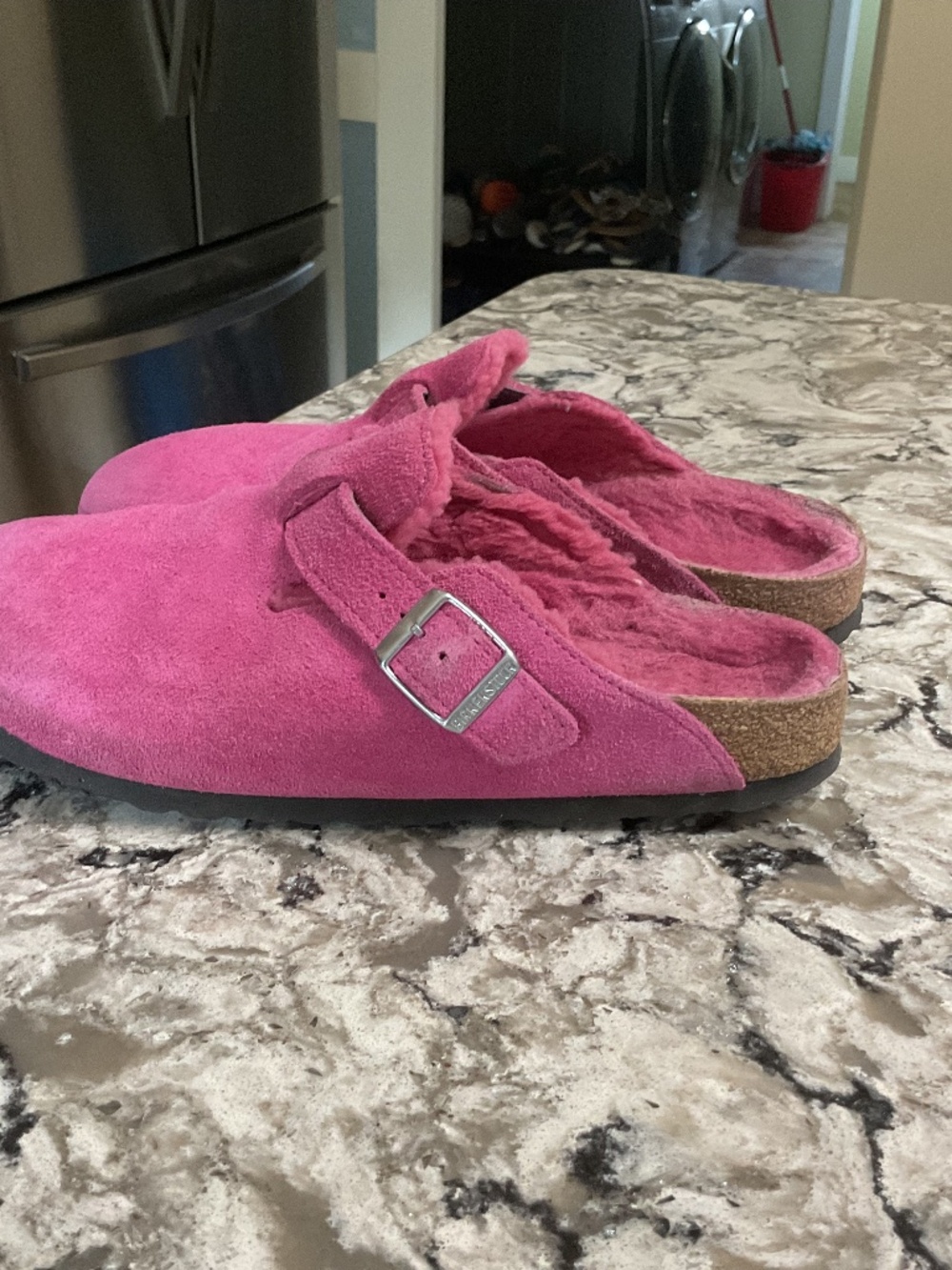 Birkenstock Fushia tulip